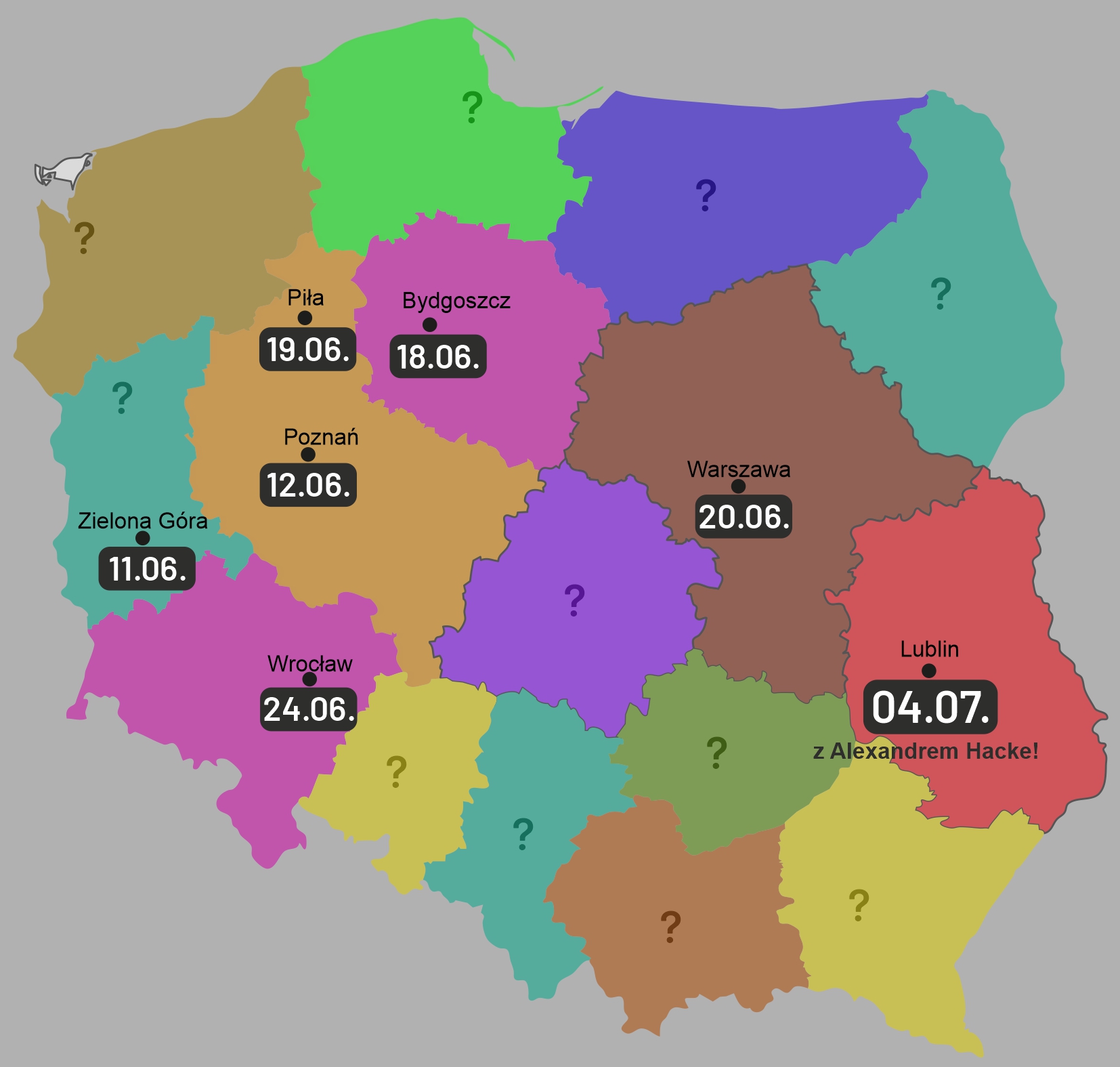 Spotkania wokół książki Alexandra Hacke